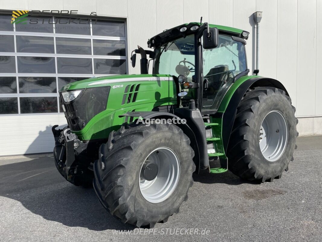 John Deere 6210R wielen trekker