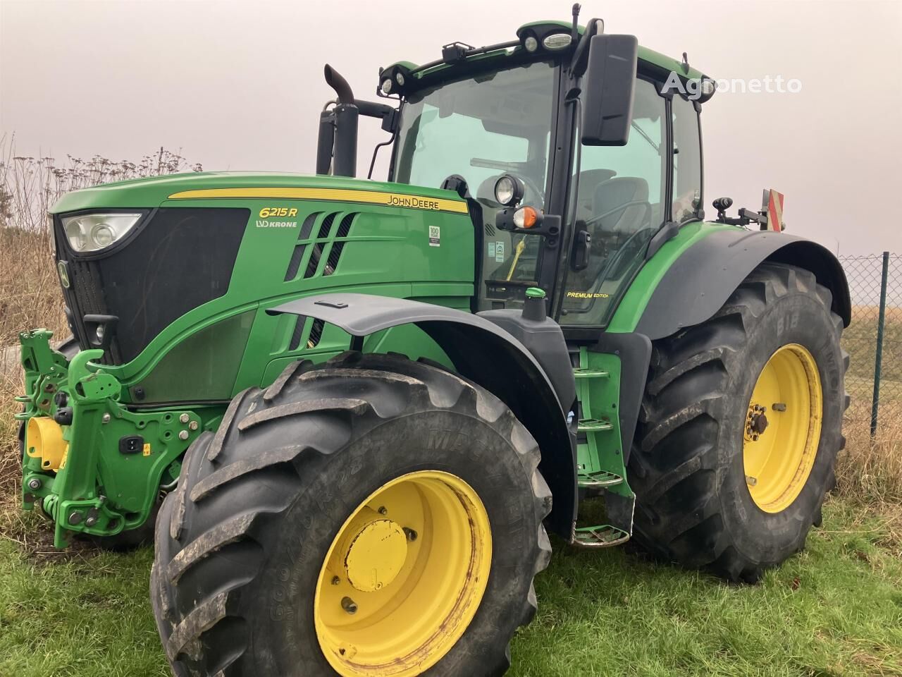 Myytävät John Deere 6215R pyörätraktori | Agronetto FI John Deere 6215R pyörätraktori - Agronetto
