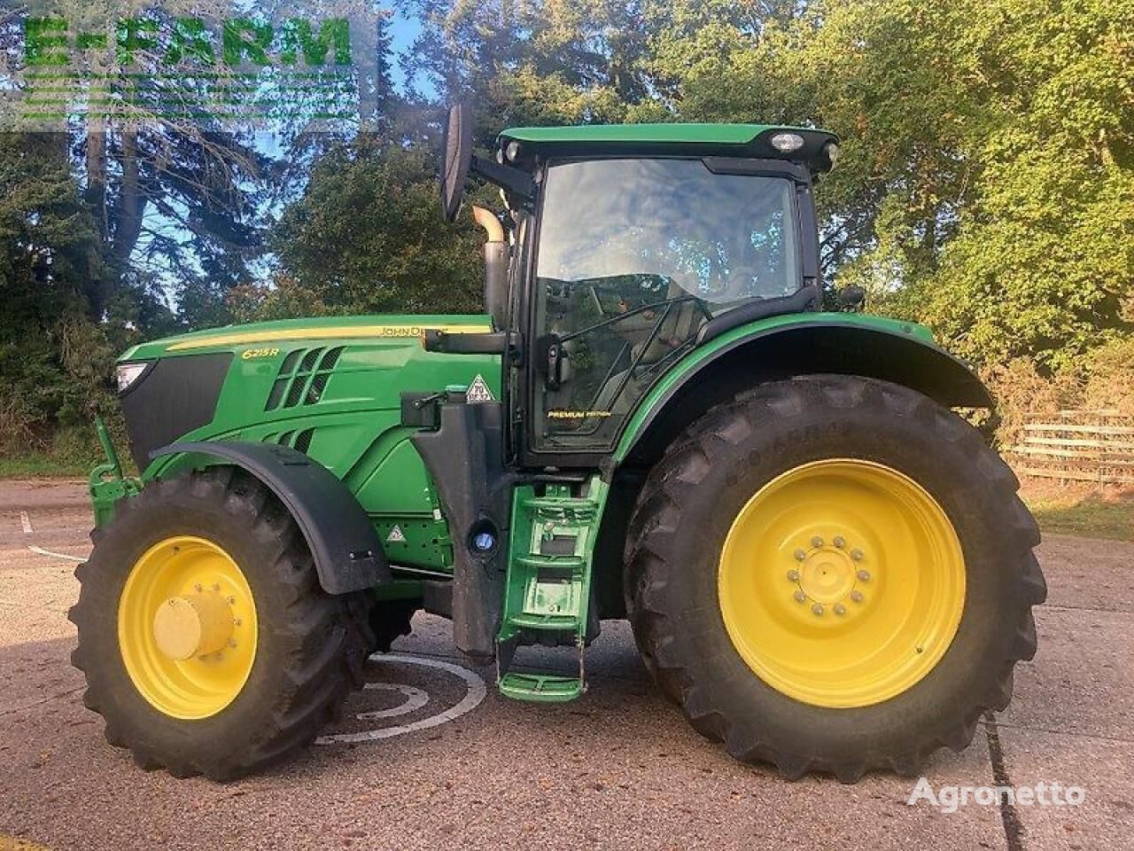 tracteur à roues John Deere 6215r