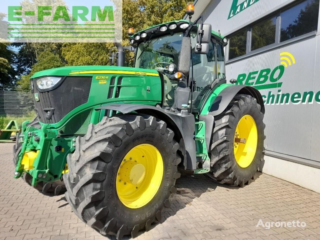 tracteur à roues John Deere 6230r