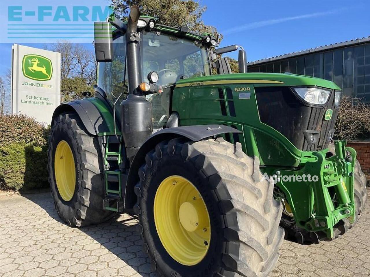 John Deere 6230r comandpro 50km at vorb. wheel tractor - Agronetto