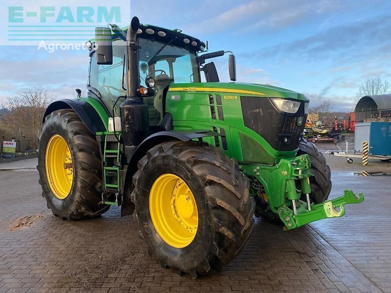 tracteur à roues John Deere 6230r - command pro