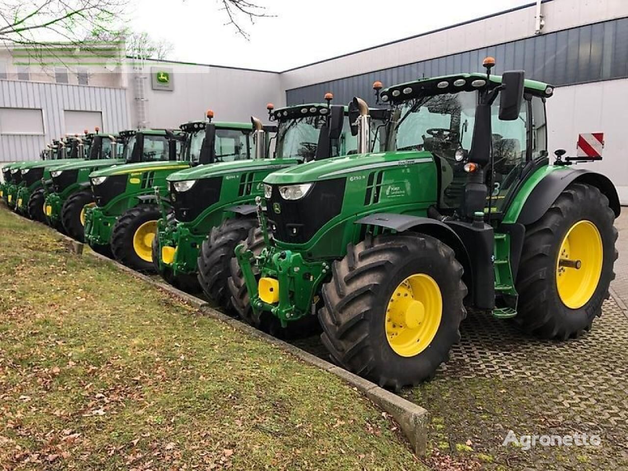 ratinis traktorius John Deere 6250r mit fkh/ fzw/ ap-40km/h