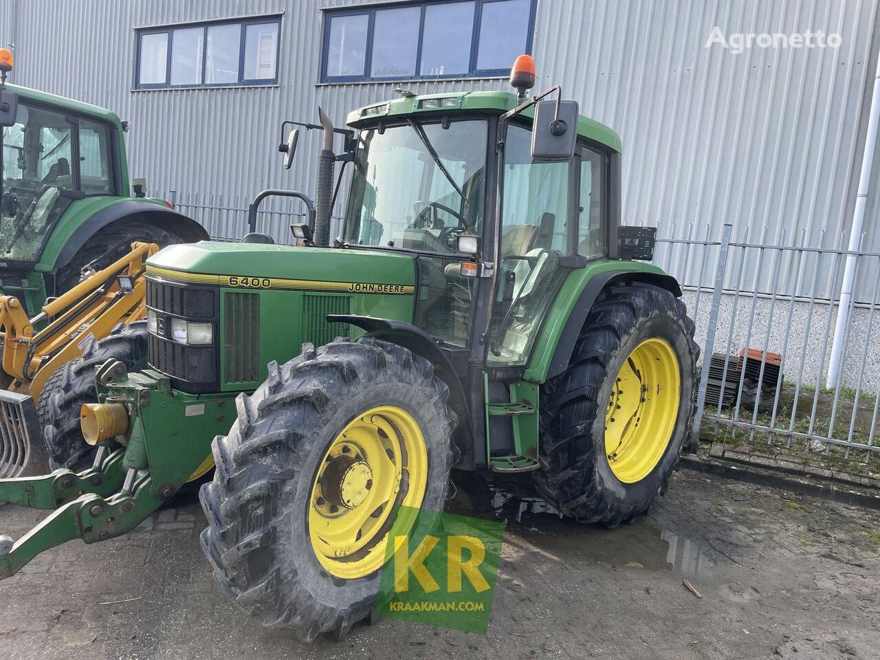 John Deere 6400 wheel tractor