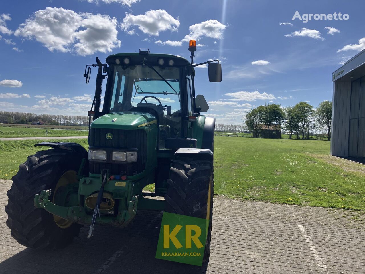 trator de rodas John Deere 6420