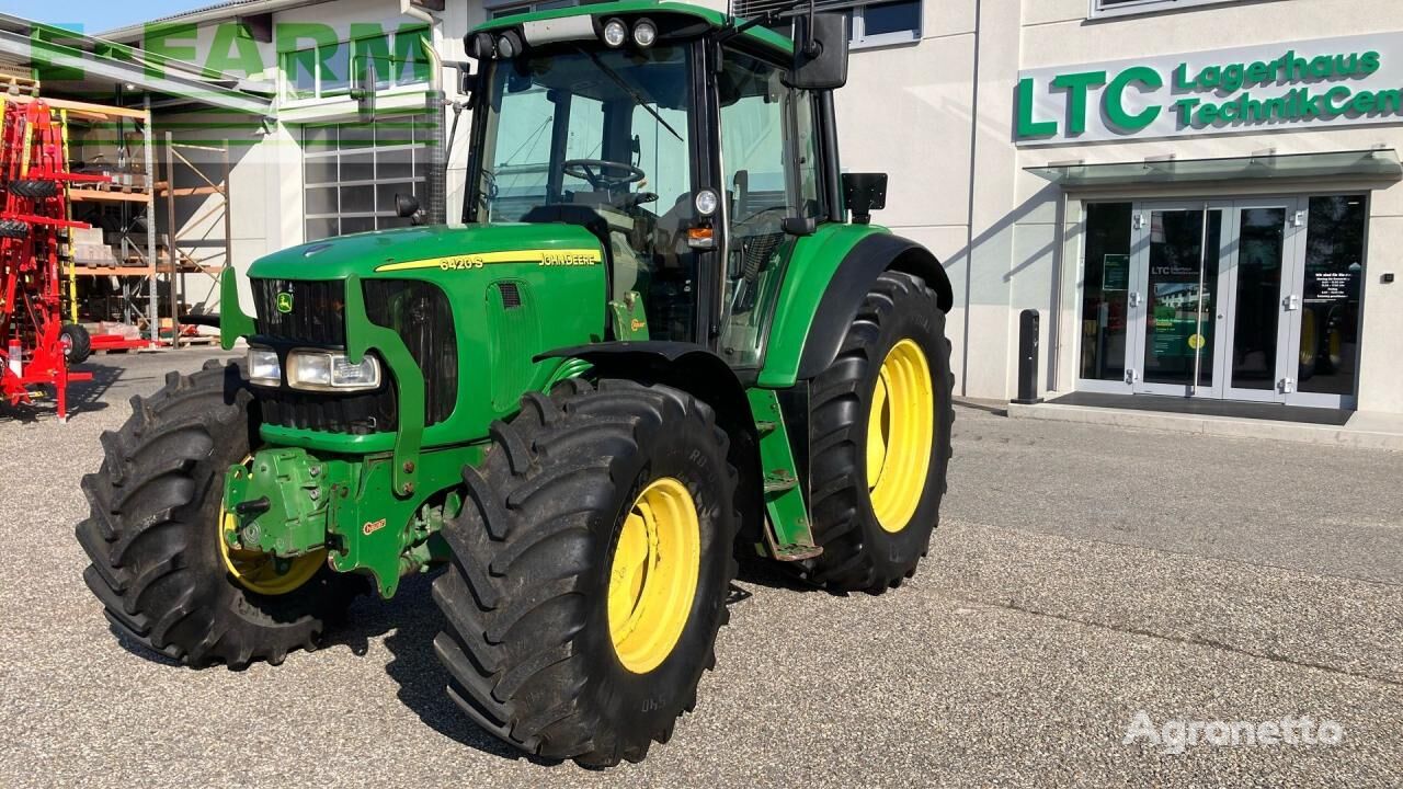 tracteur à roues John Deere 6420S