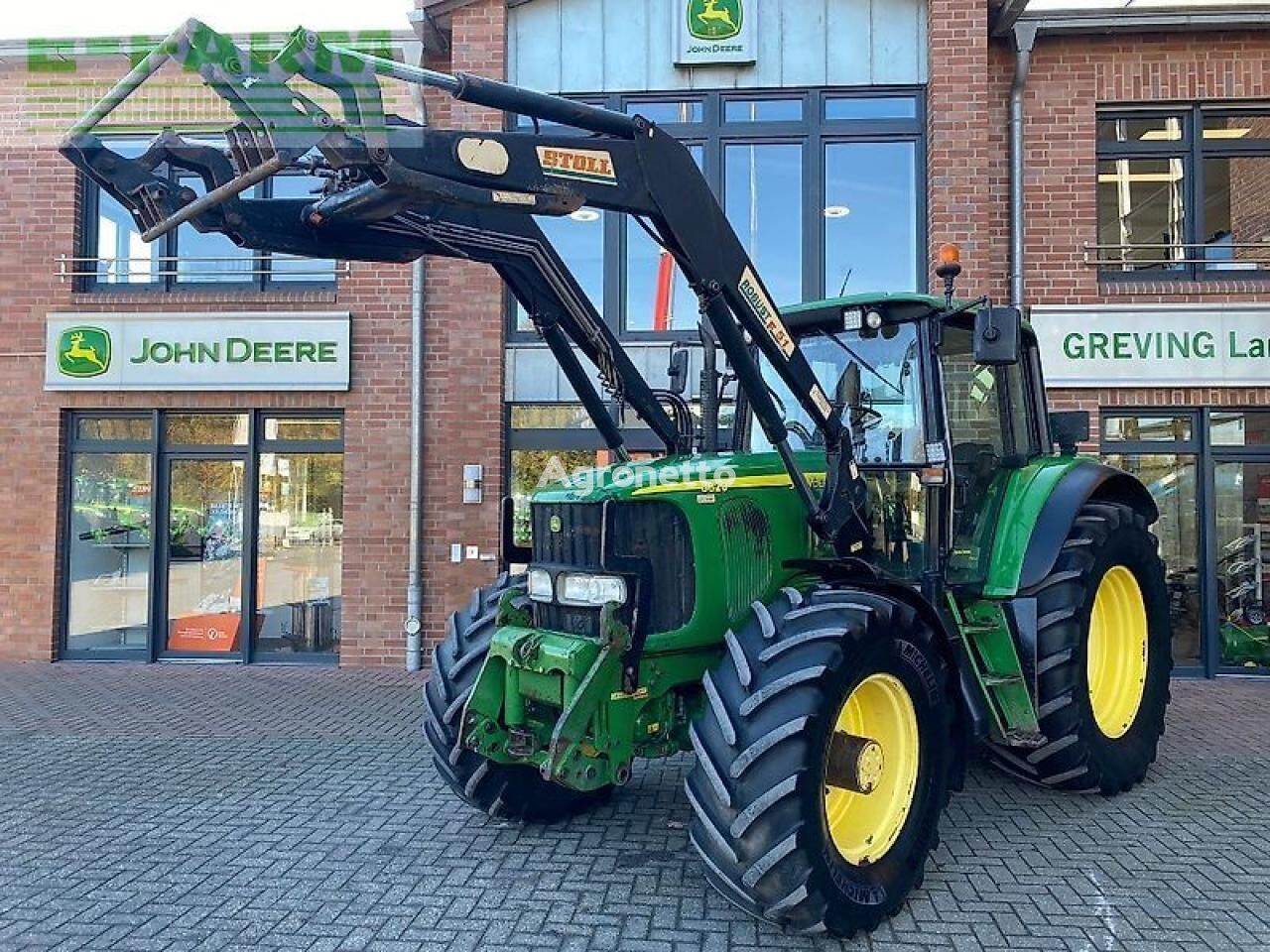 трактор колесный John Deere 6820