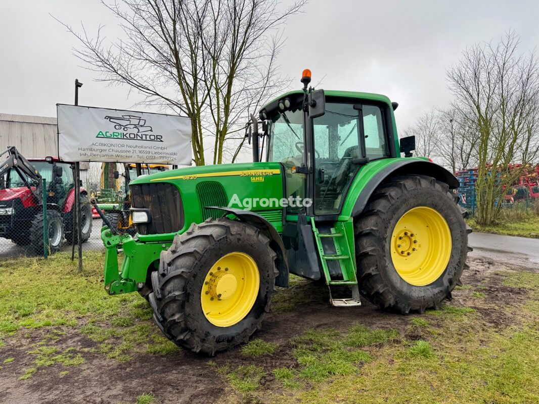 tracteur à roues John Deere 6820 PQuad