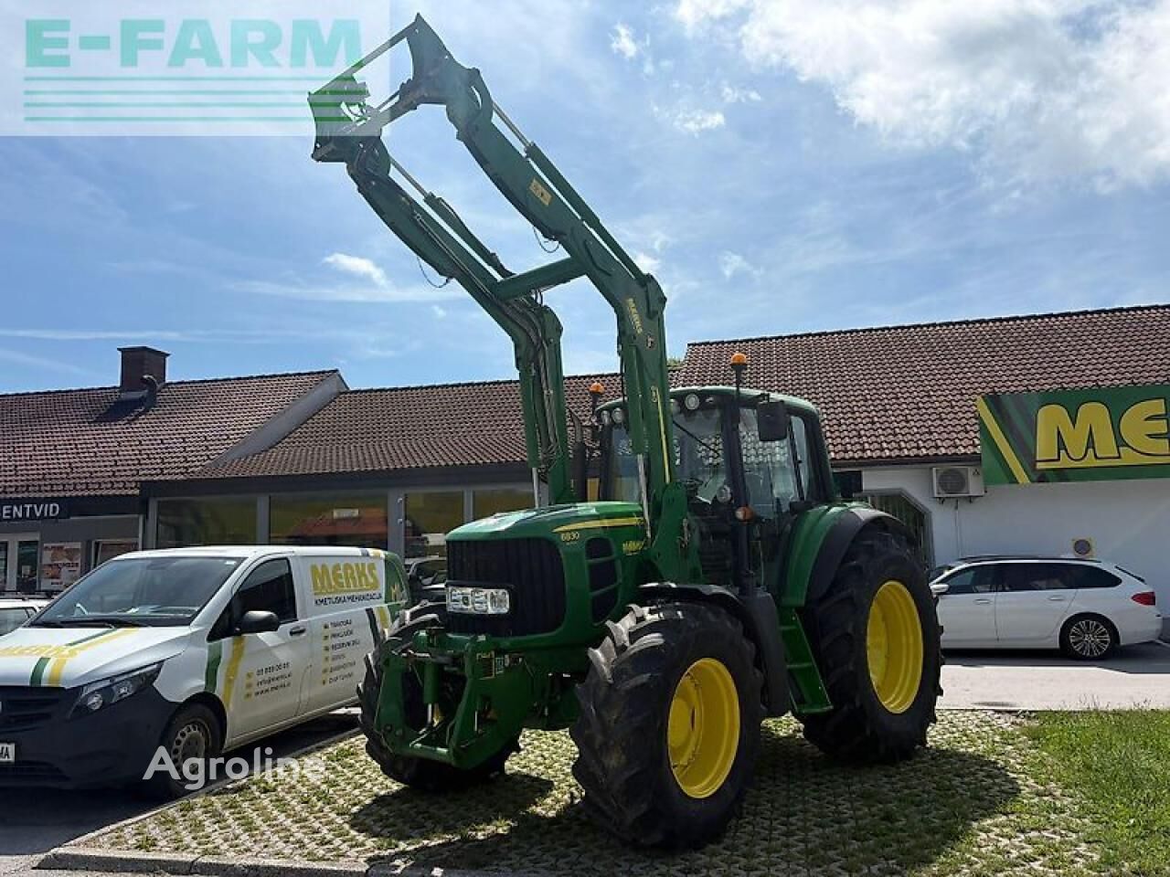Трактор колесный John Deere 6830 premium - Agroline