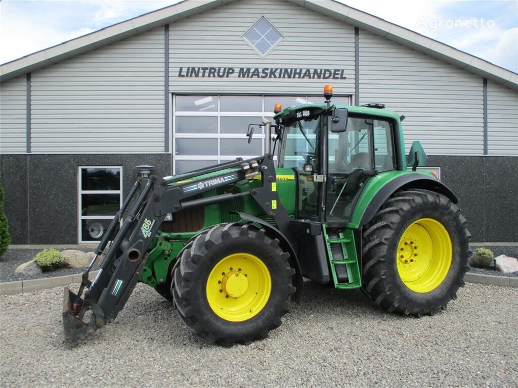 трактор колесный John Deere 6920 AutoPower med fuldhydraulisk Trima frontlæsser og frontlift