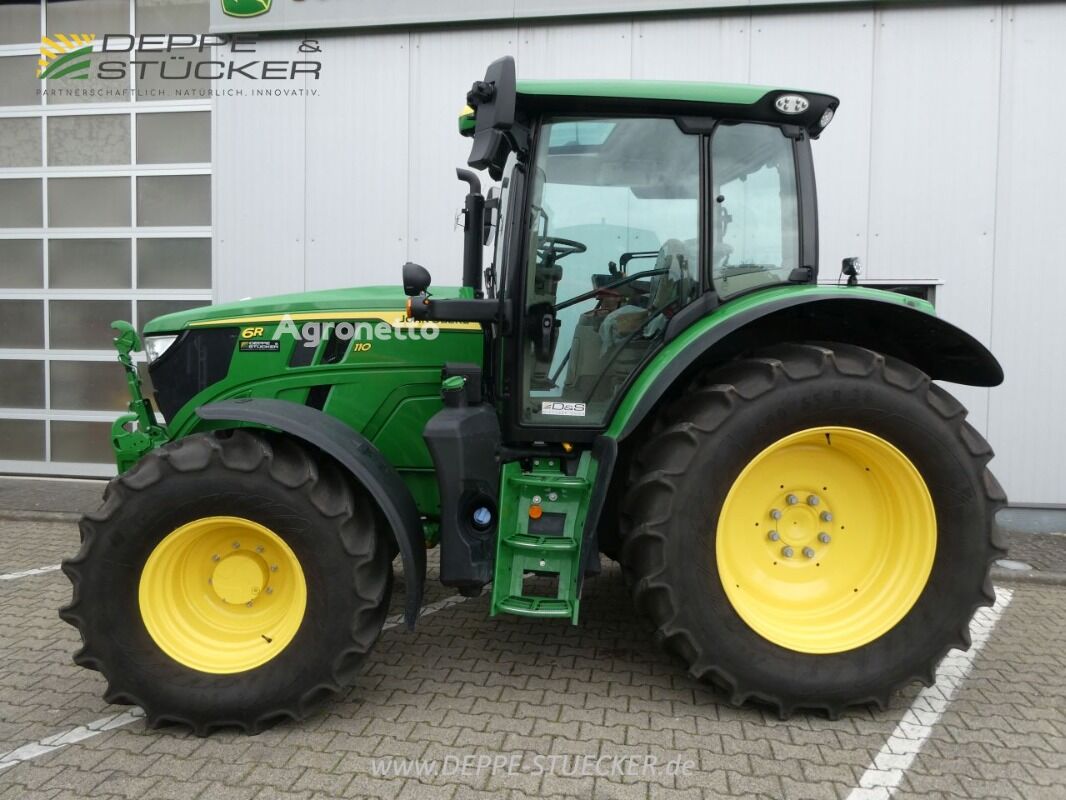 tracteur à roues John Deere 6R 110