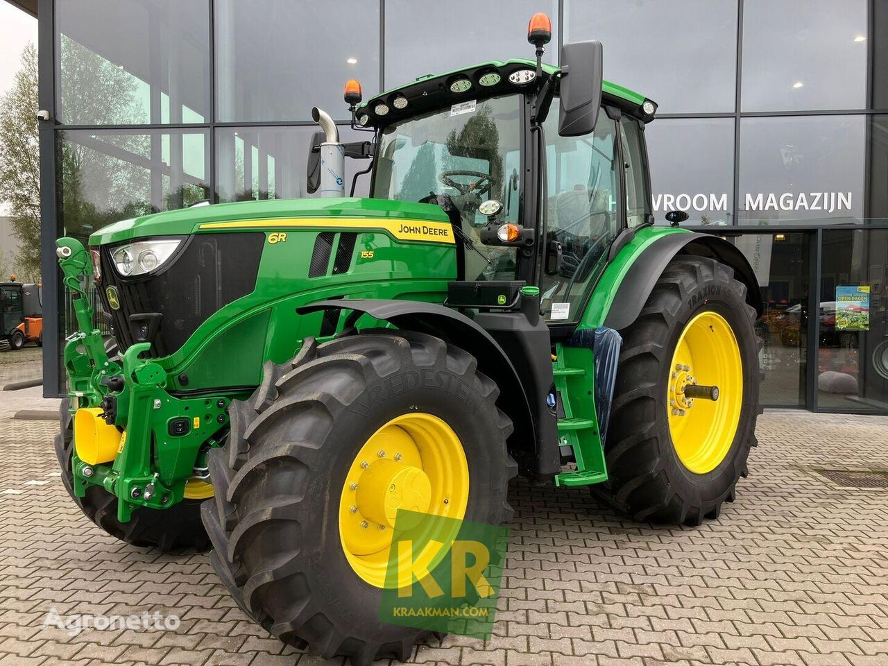 new John Deere 6R 155 wheel tractor