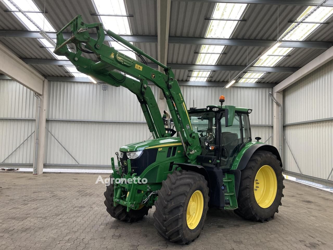 Tracteur à roues John Deere 6R 155 - Agroline