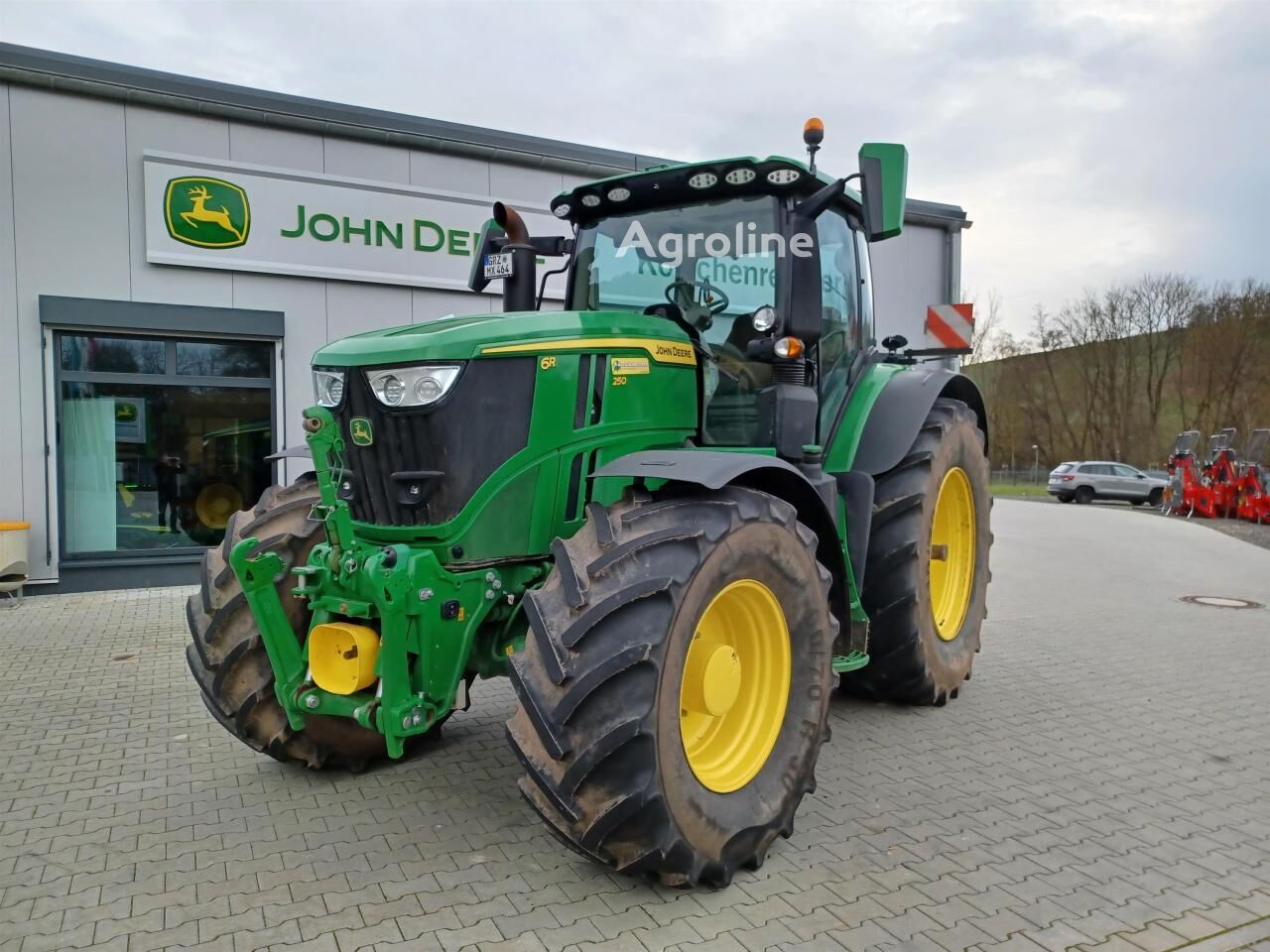 John Deere 6R 250 - Steckachse, Command PRO tractor de ruedas - Agroline