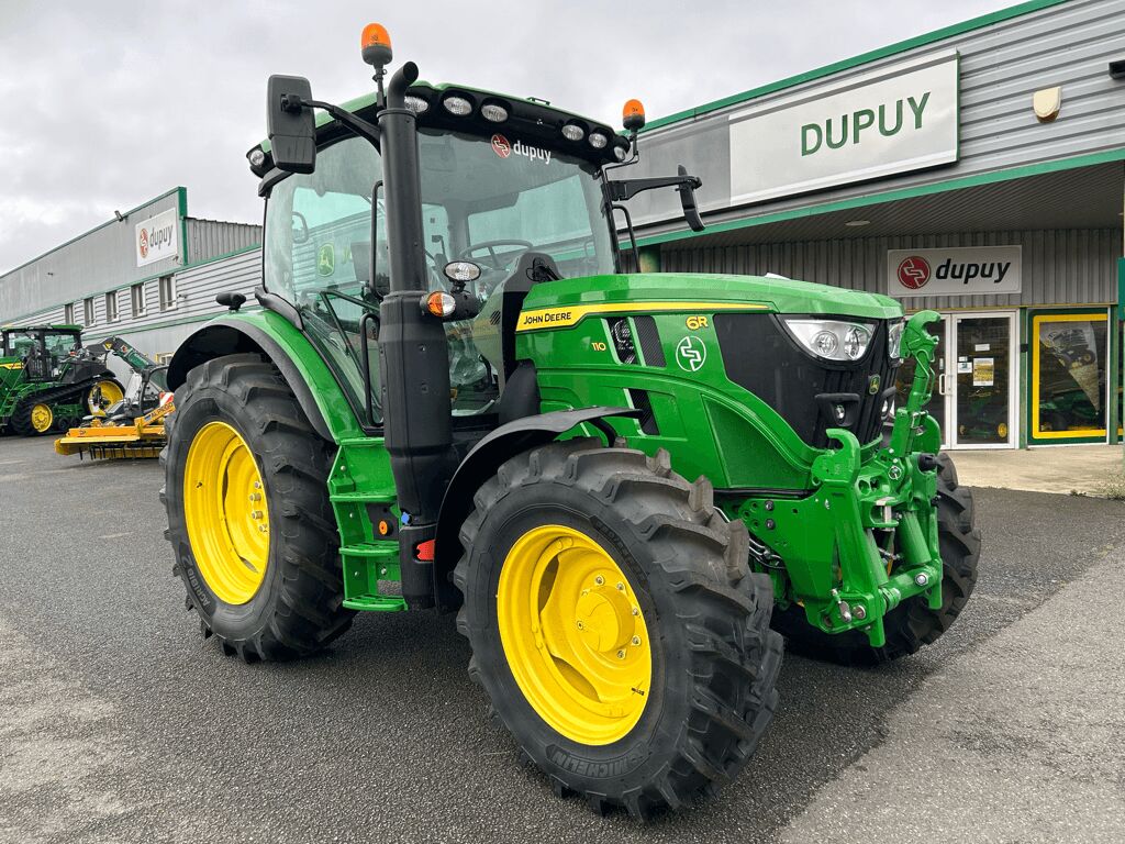 tracteur à roues John Deere 6R110