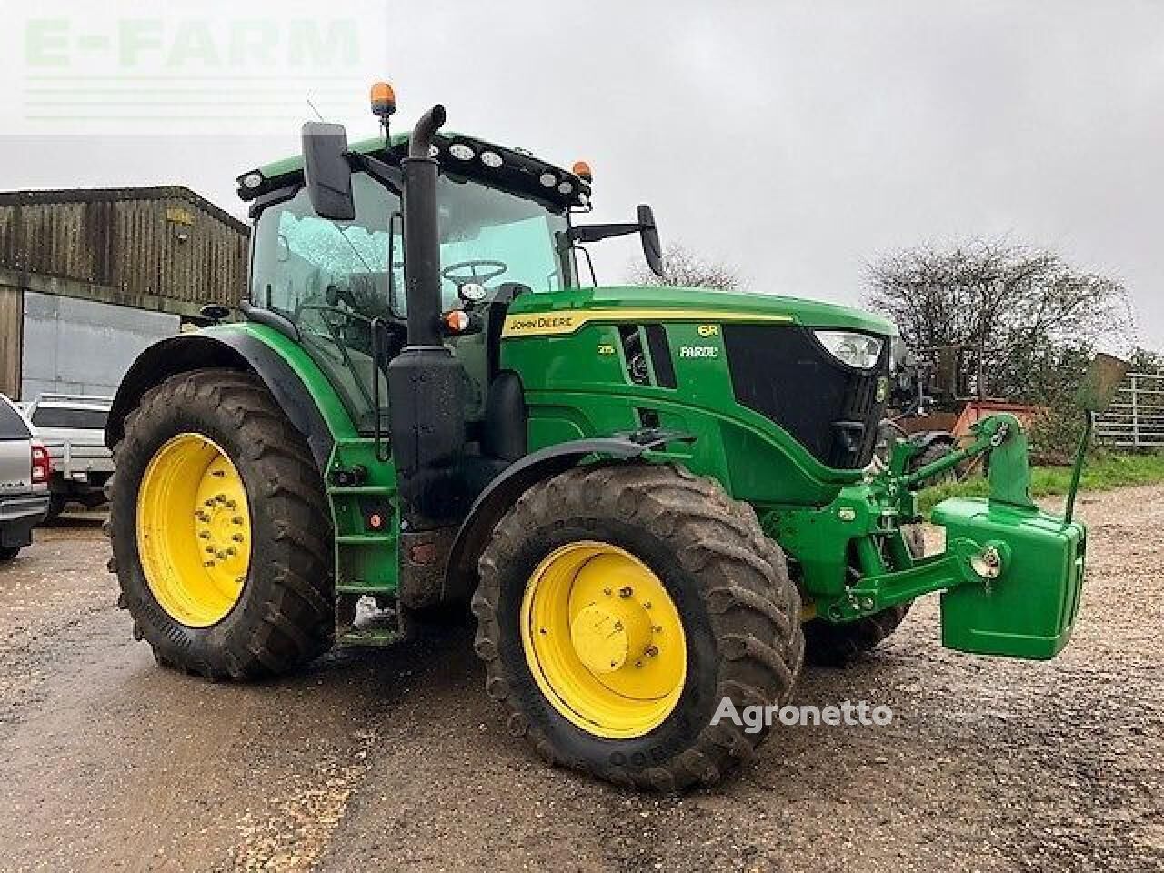 John Deere 6r 215 hjultraktor