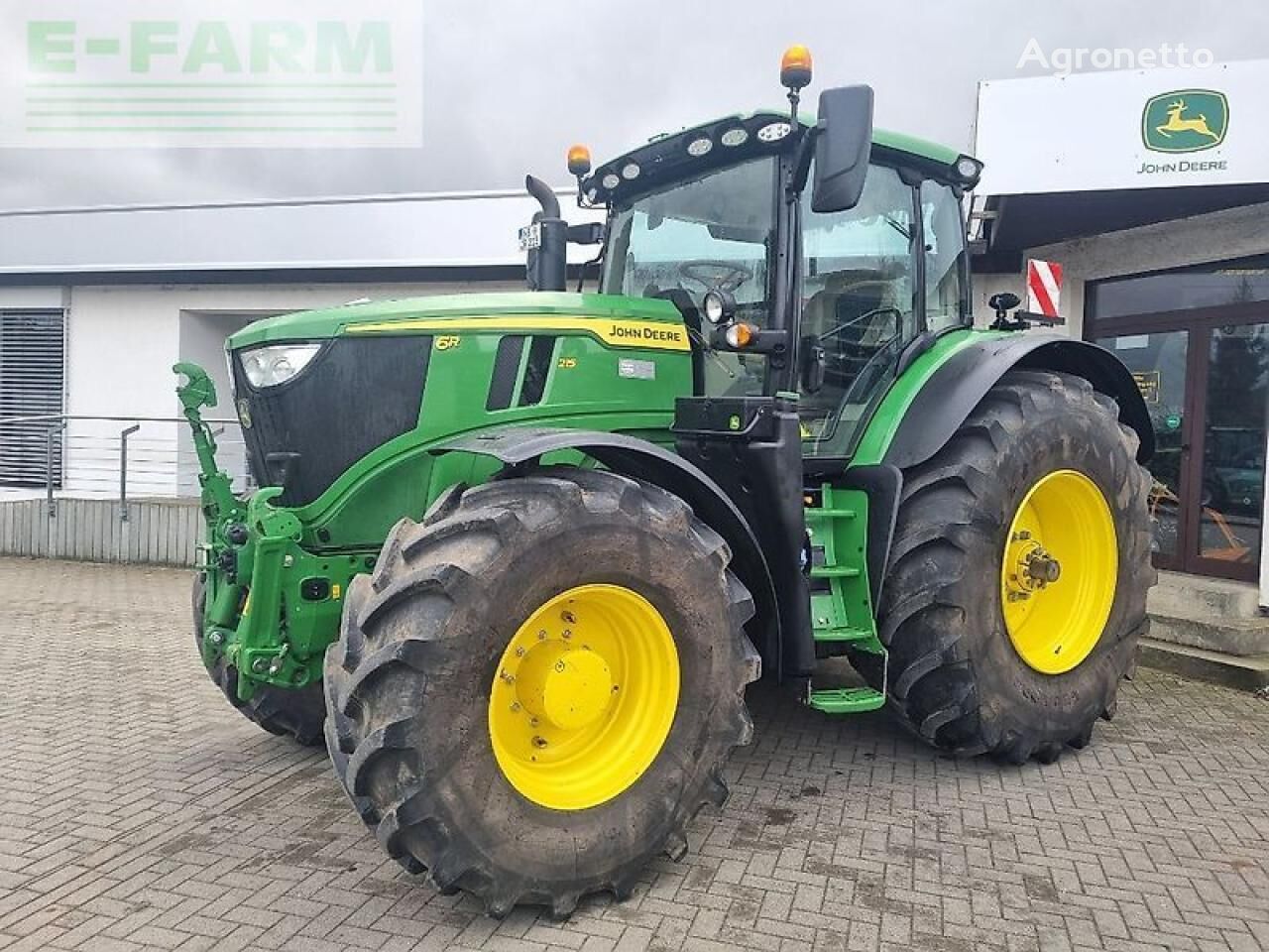 trator de rodas John Deere 6r 215 my23 ap 50