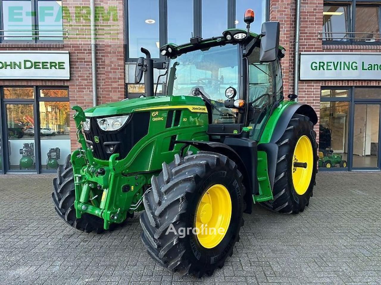 Трактор колесный John Deere 6r110 - Agroline