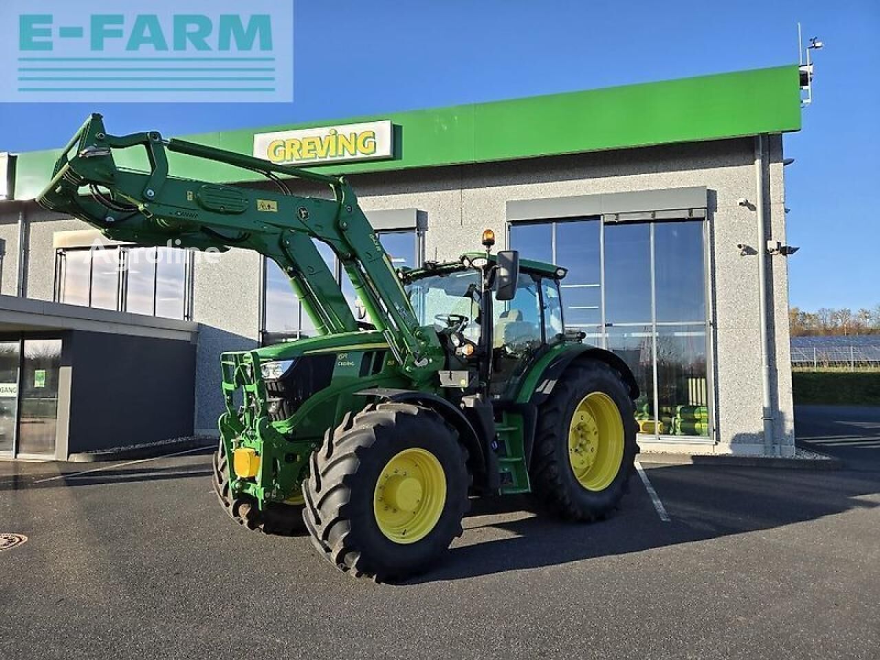 John Deere 6r155 inkl. john deere 643r *garantieverlängerung* kerekes traktor - Agroline