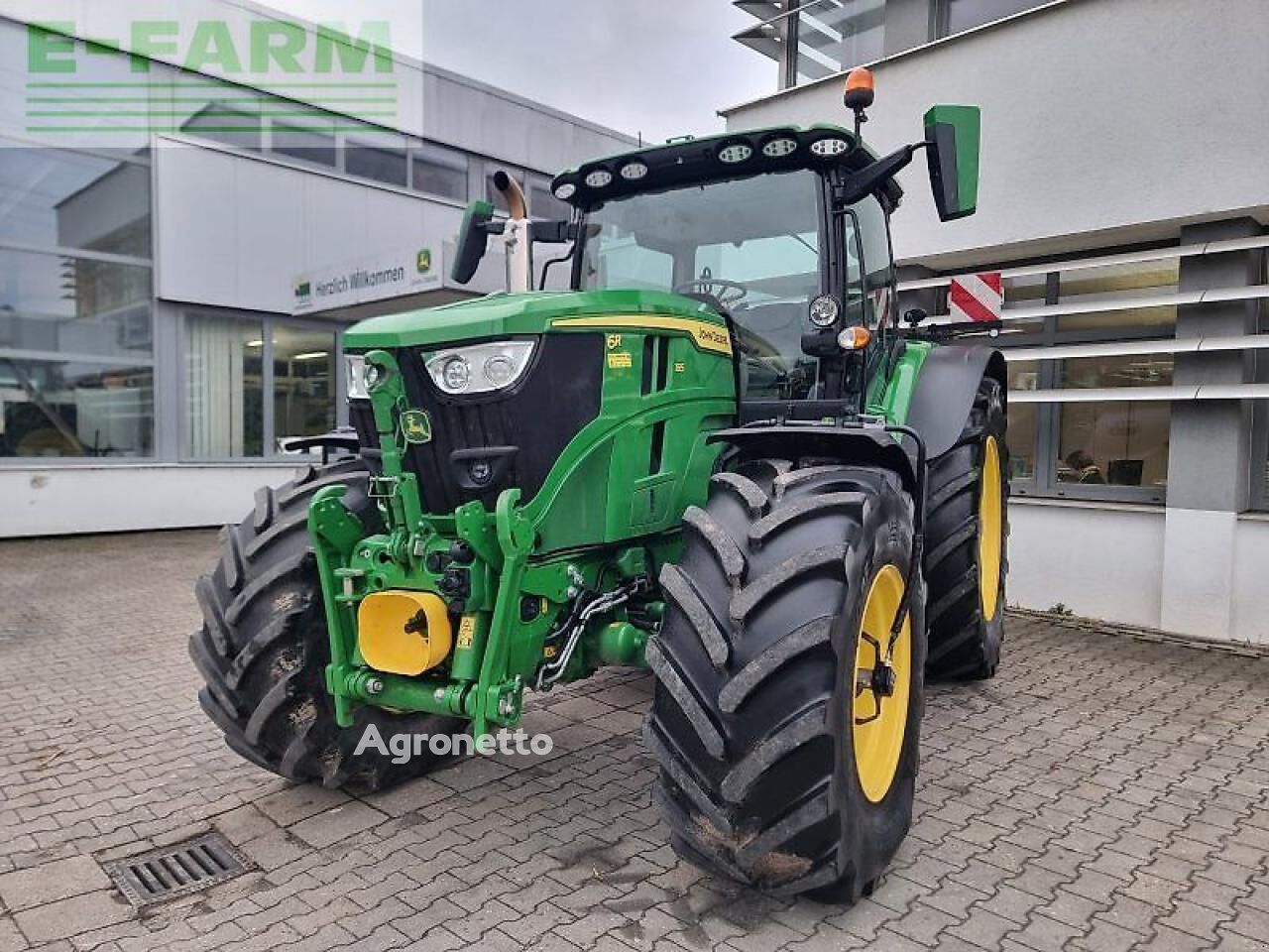 轮式拖拉机 John Deere 6r185 6r 185 garantieverlängerung bis 2026 + reifendruckregelanl