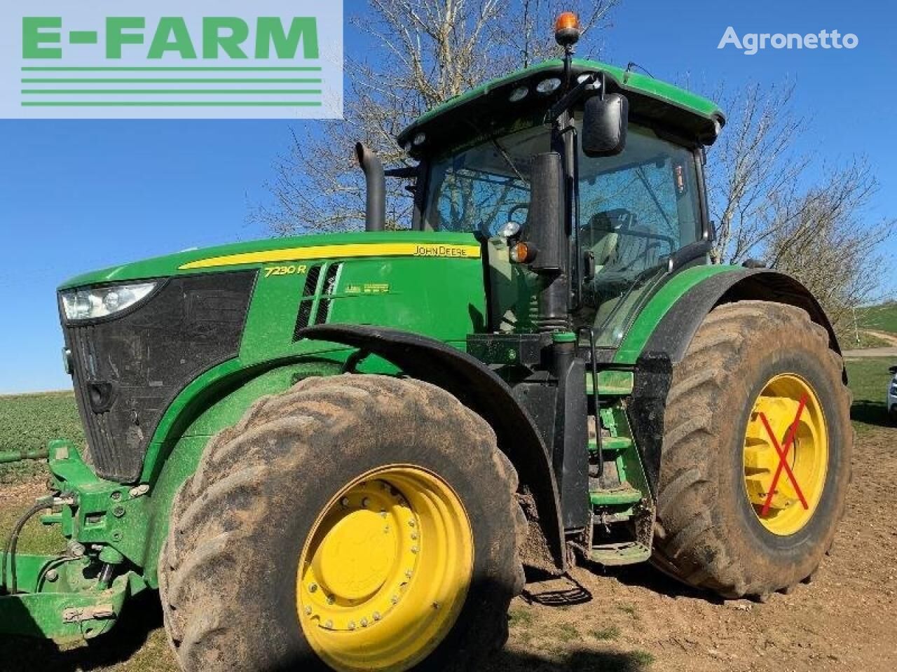 John Deere 7230r wheel tractor