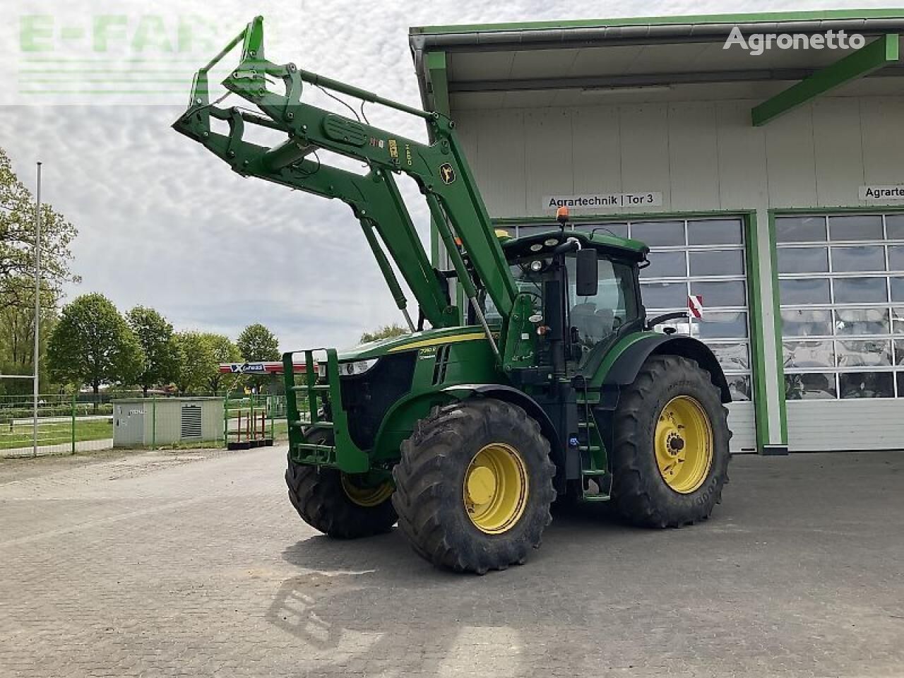 tracteur à roues John Deere 7310 r