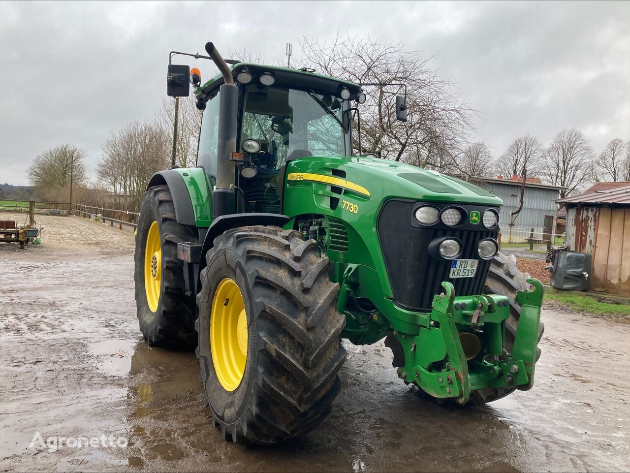 John Deere 7730 traktor točkaš