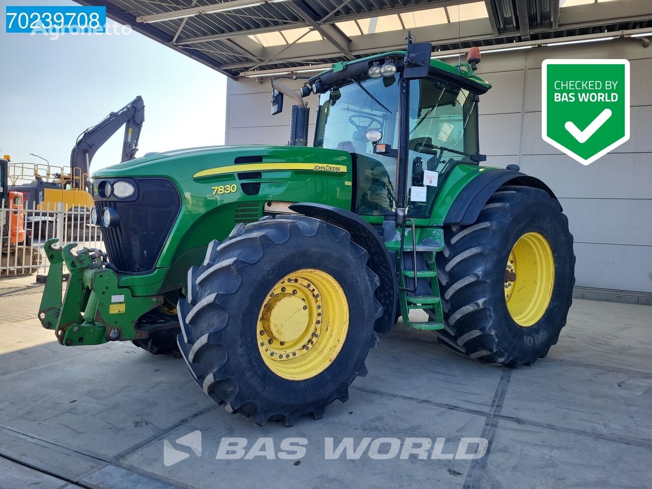 轮式拖拉机 John Deere 7830 AP 4X4 DUTCH TRACTOR