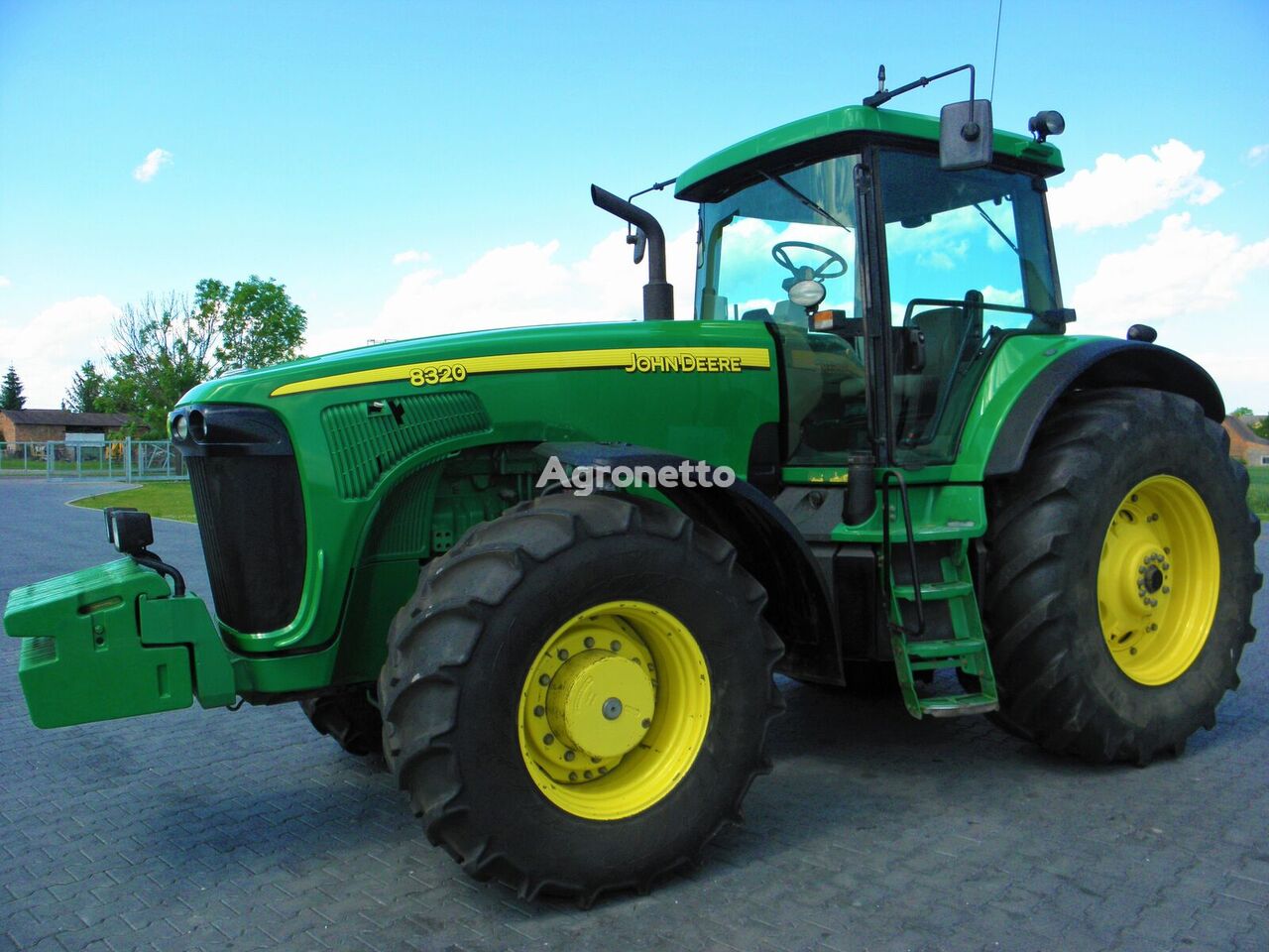 John Deere 8320 Nie Malowany, TLS, Stan Bardzo Dobry  Radtraktor