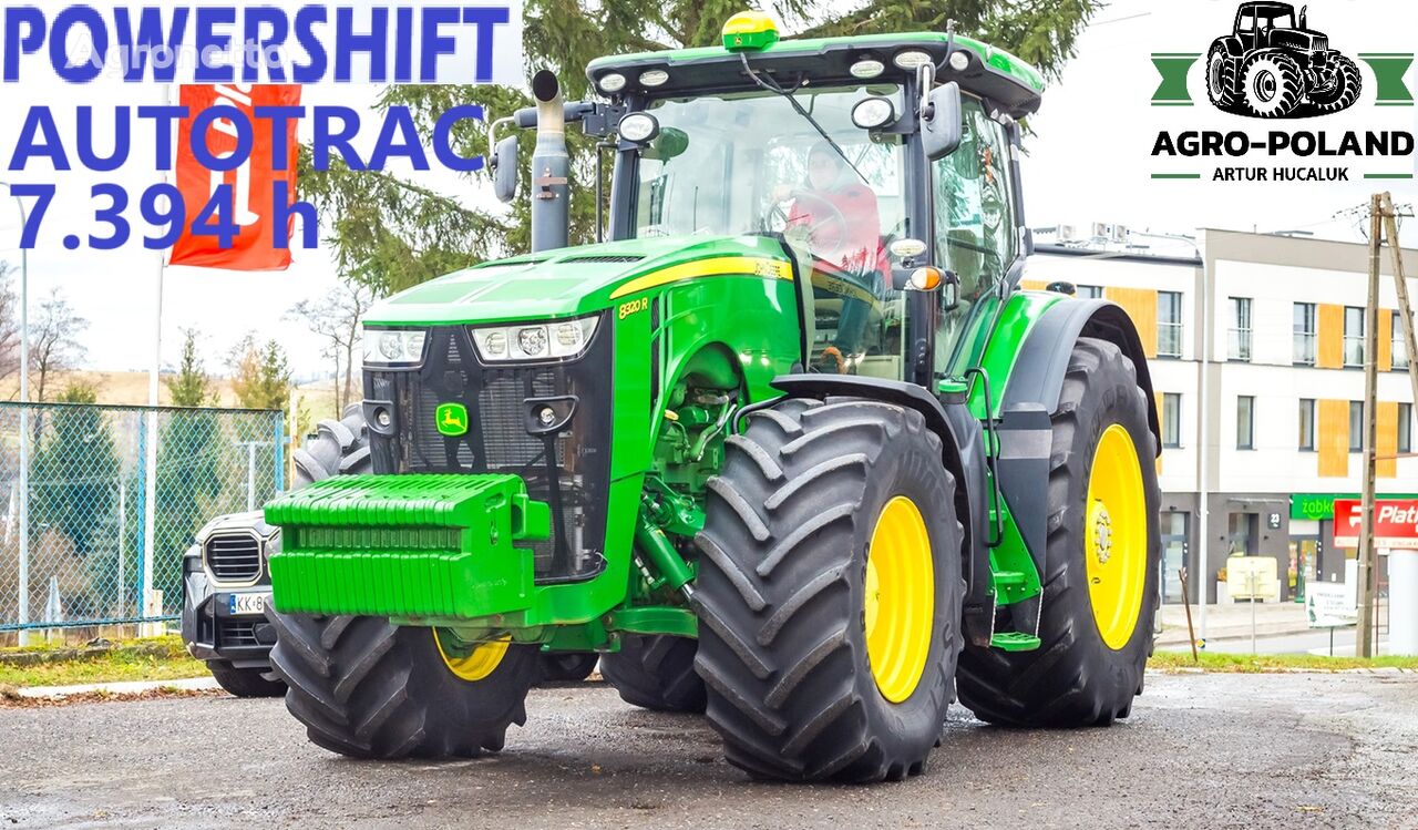 John Deere 8320 R - 7394 h - POWERSHIFT - AUTOTRAC - 2015 ROK hjultraktor