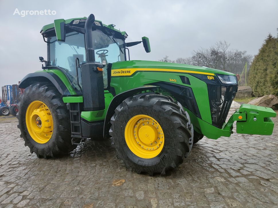 новый трактор колесный John Deere 8R340 - Euro3А/Tier3