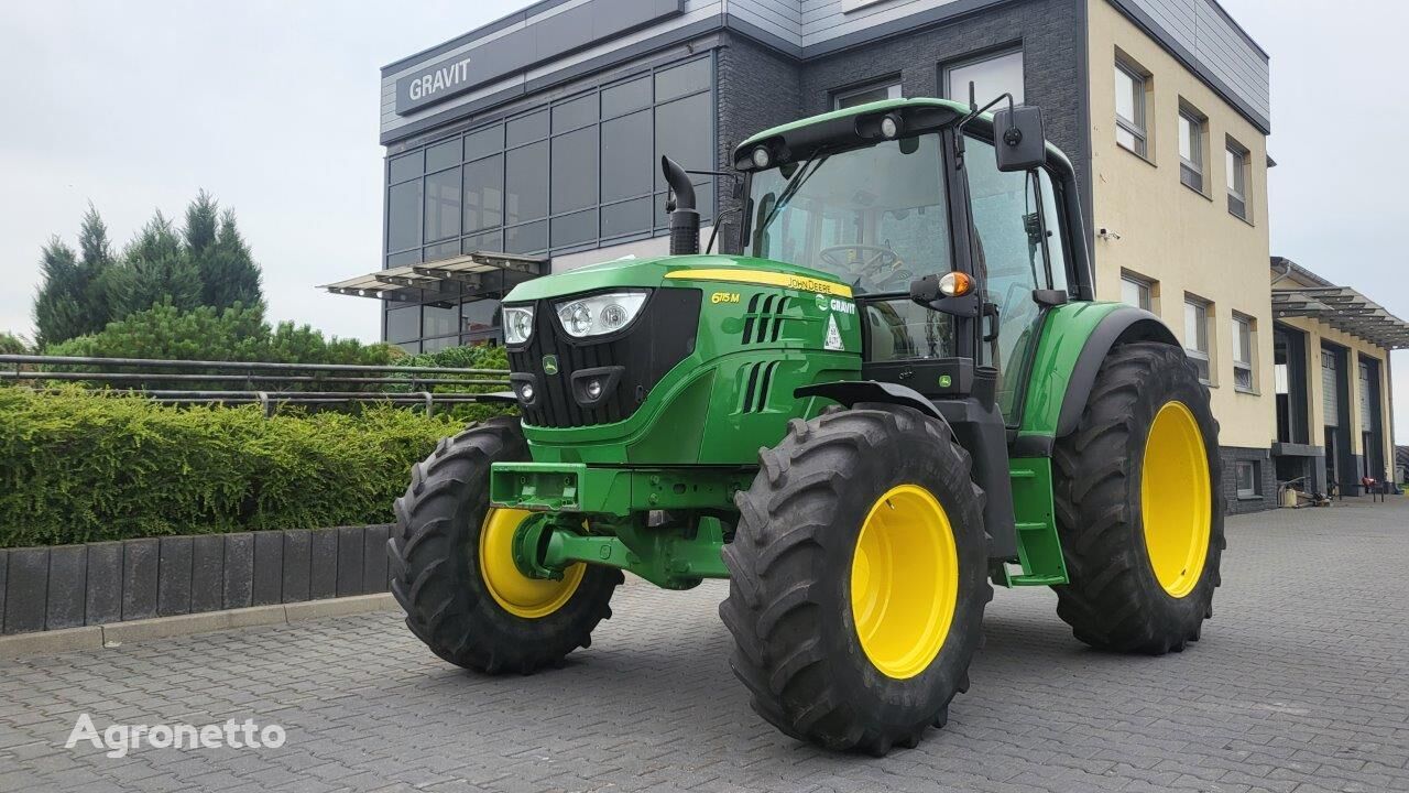 трактор колесный John Deere Ciągnik rolniczy John Deere 6115M