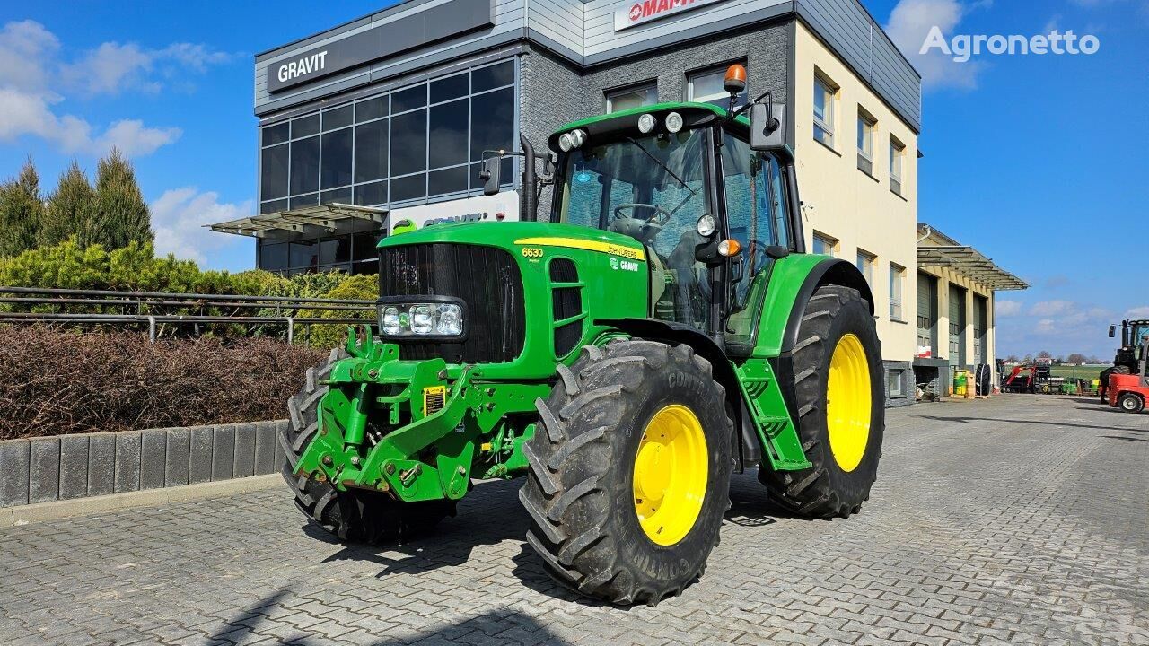 máy kéo bánh lốp John Deere Ciągnik rolniczy John Deere 6630 Premium