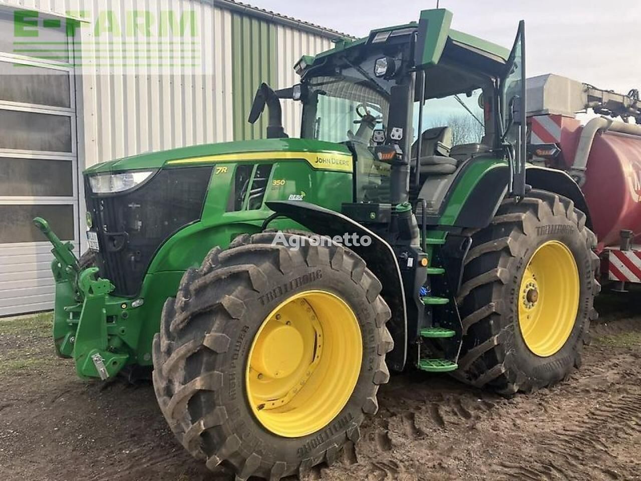 John Deere traktor 7r350 kerekes traktor