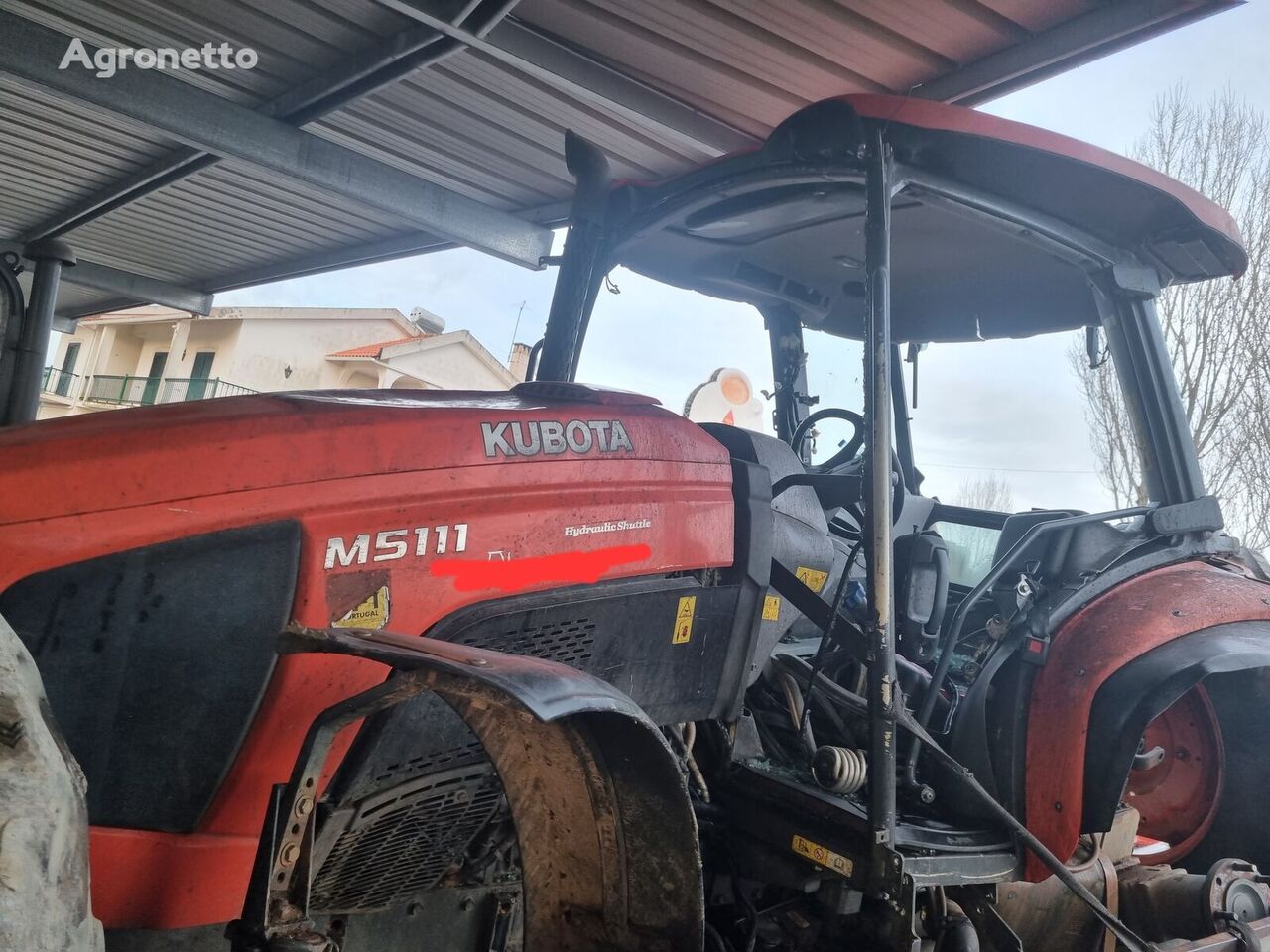 Kolový traktor Kubota M5111 pro díly - Agronetto