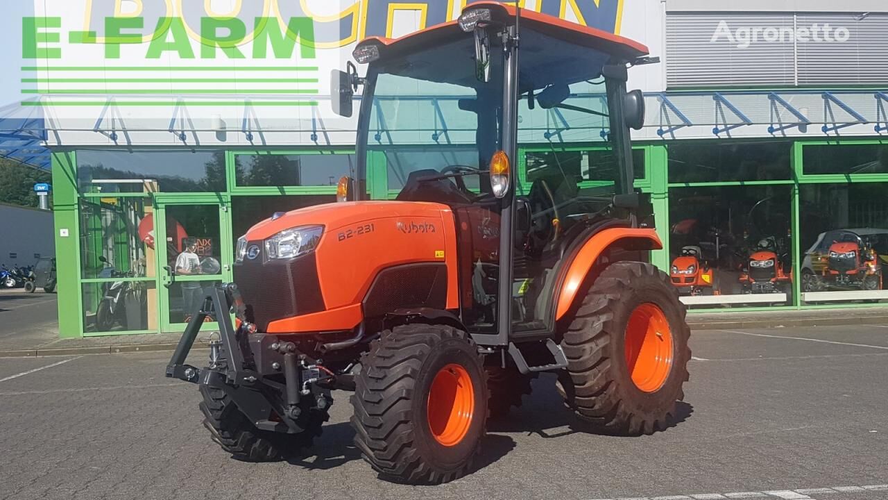 Kubota b2-231 h cab tractor de ruedas