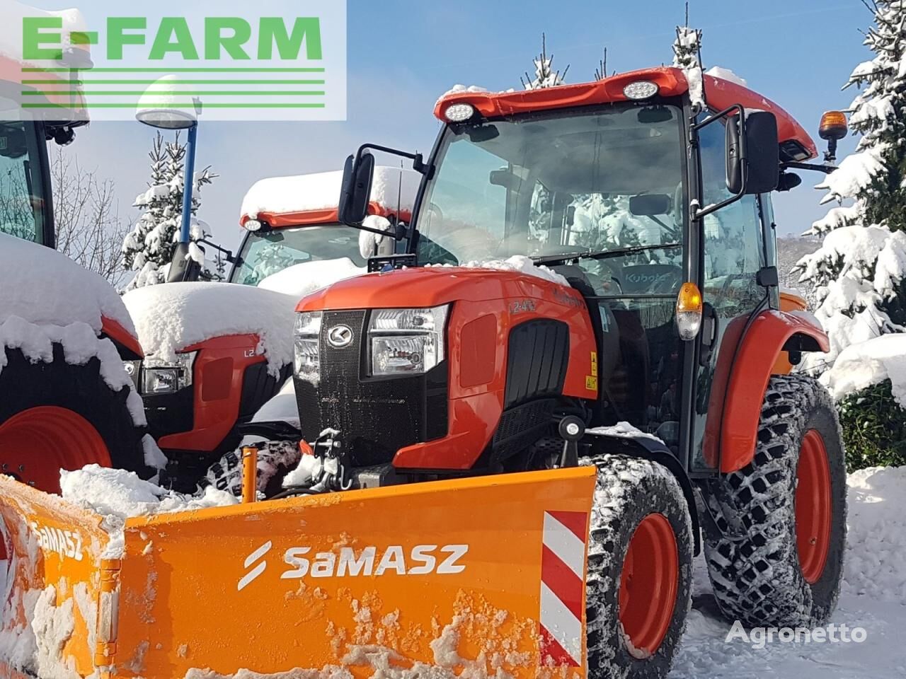 Kubota l2-452h cab winterdienstpaket ab 0,99% Radtraktor