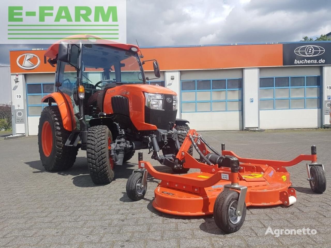 Kubota l2-552 tractor de ruedas