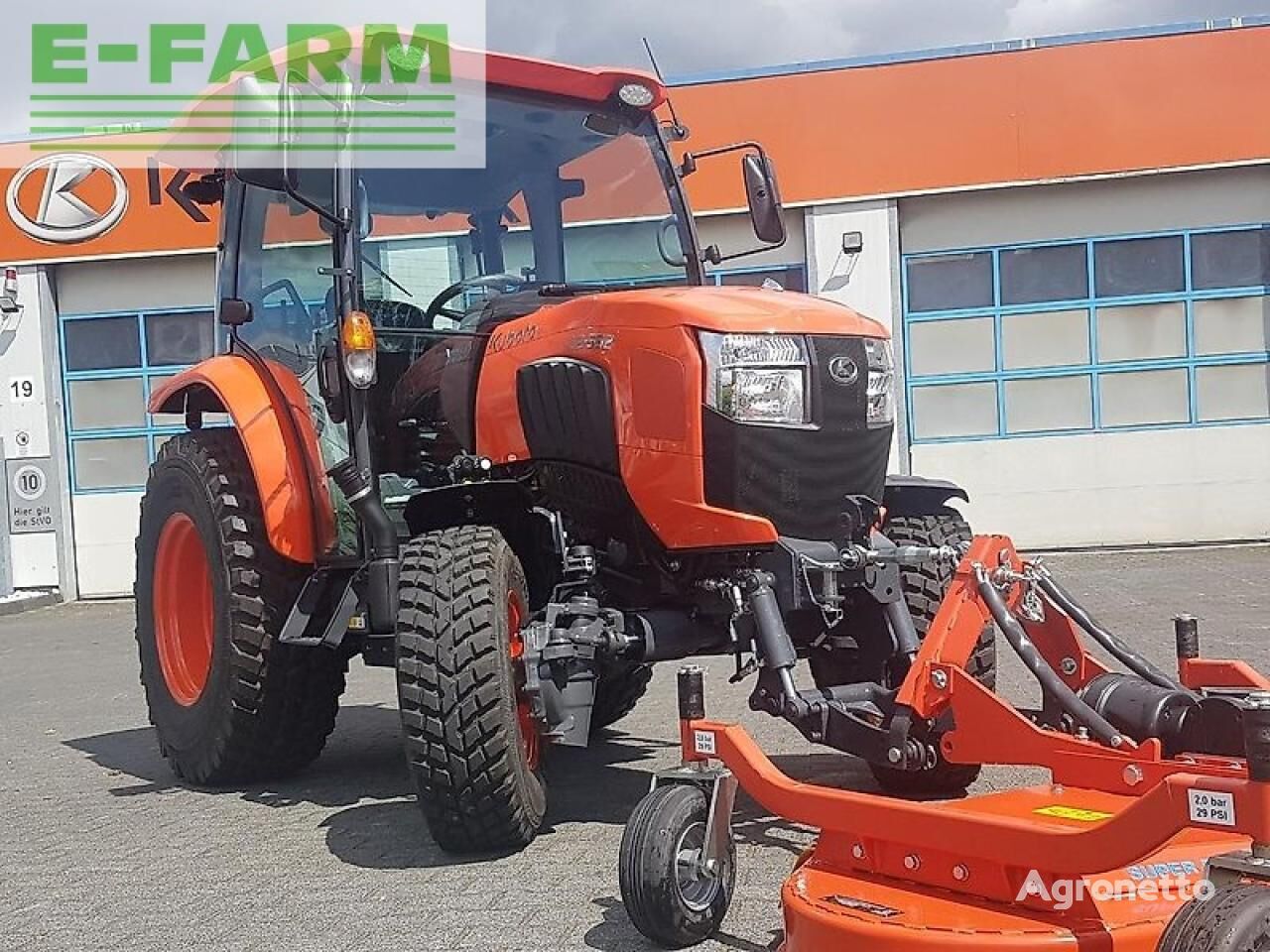 Kubota l2-552 h cab riteņtraktors