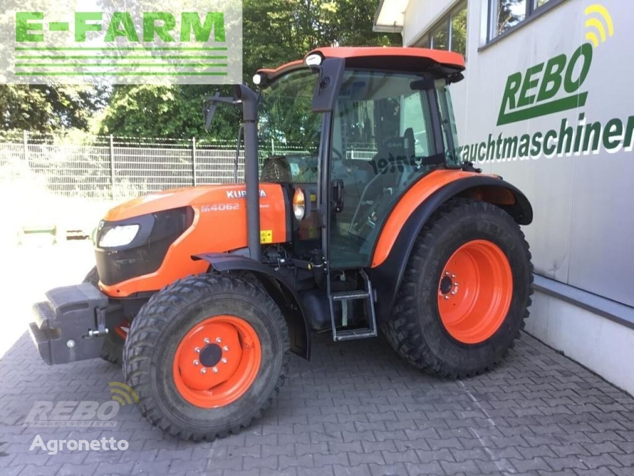 tracteur à roues Kubota m 4062 hydraulic shuttle