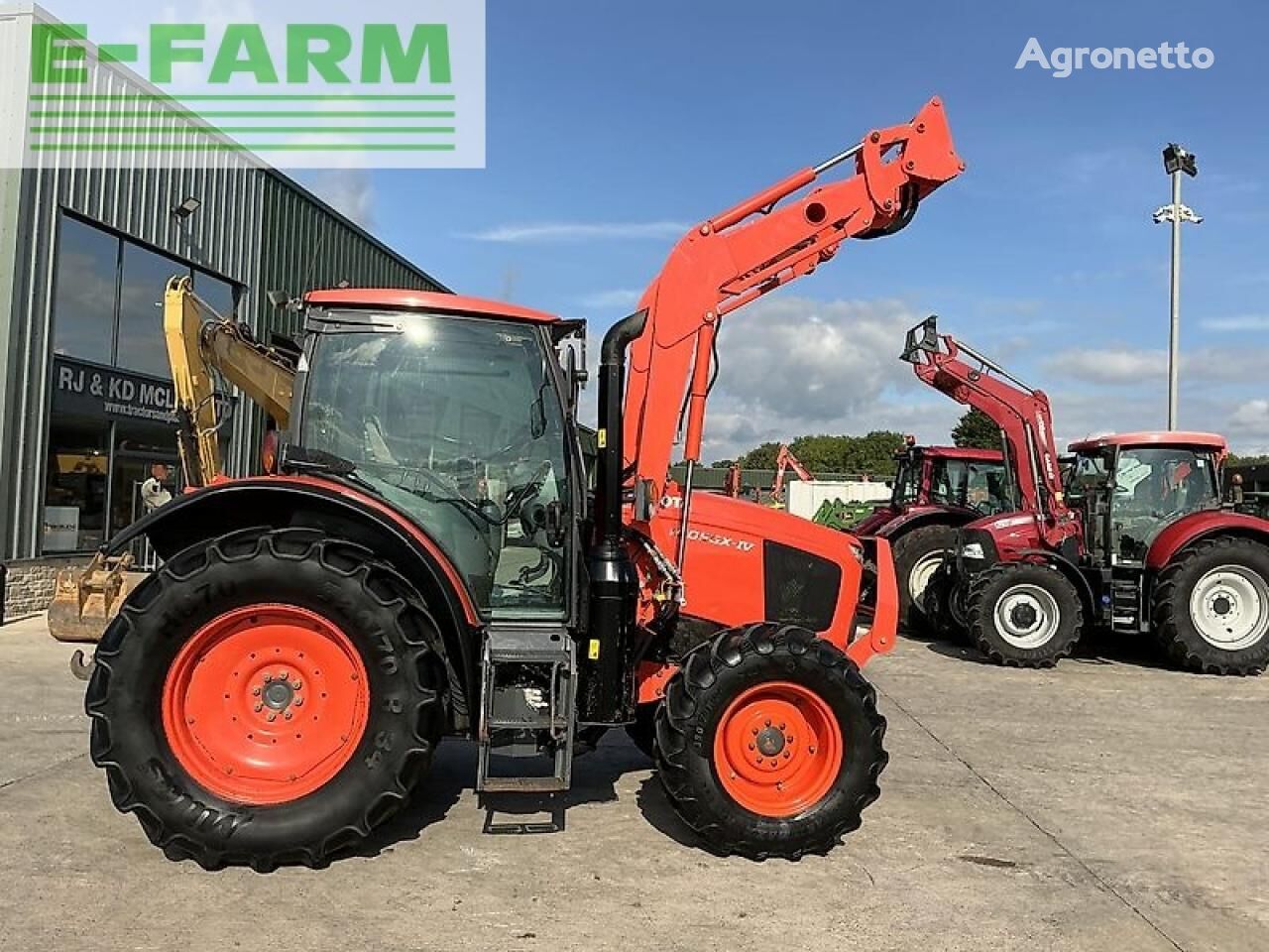 Kubota m105 gx - iv tractor (st20409) tractor de ruedas