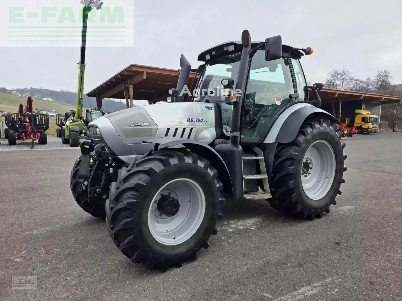 휠 트랙터 Lamborghini r6 150 vrt - Agroline