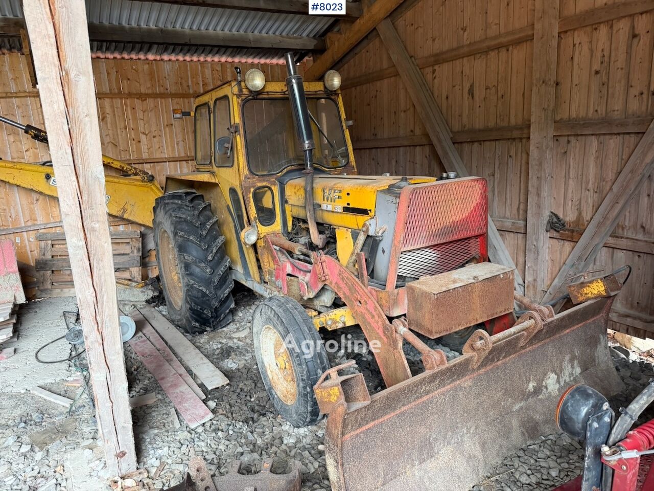Massey Ferguson 30 traktorgraver wheel tractor - Agroline