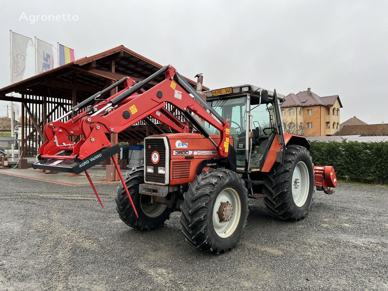 Τροχοφόρο τρακτέρ Massey Ferguson 3630 - Agronetto