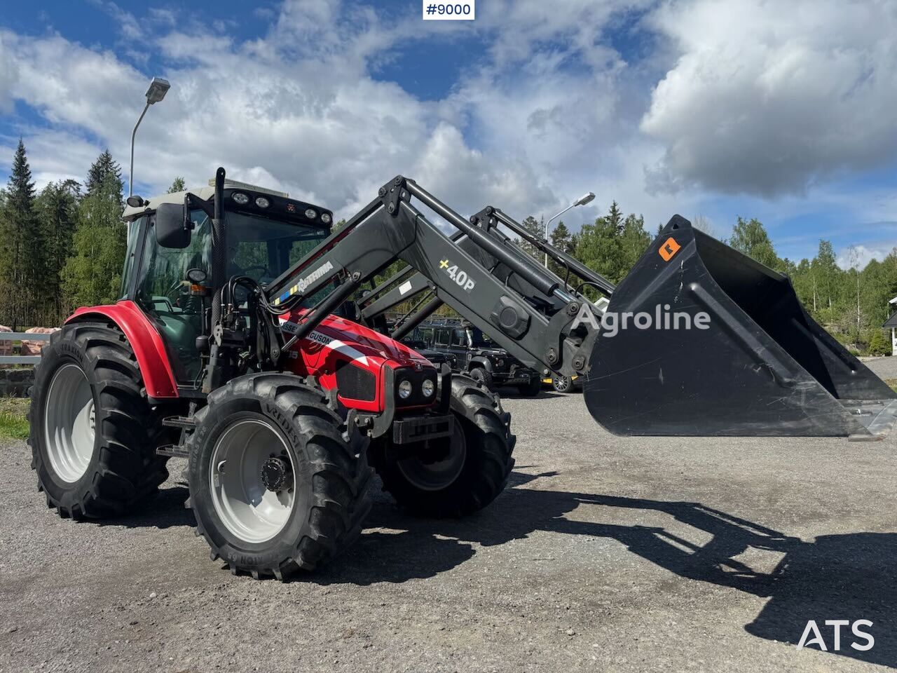 Massey Ferguson 5455 wheel tractor - Agroline