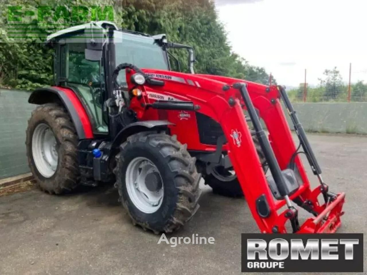 Massey Ferguson 5710 m d4 es tractor de ruedas - Agroline