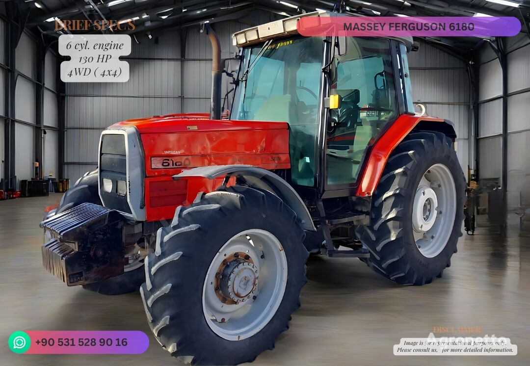 трактор колесный Massey Ferguson 6180