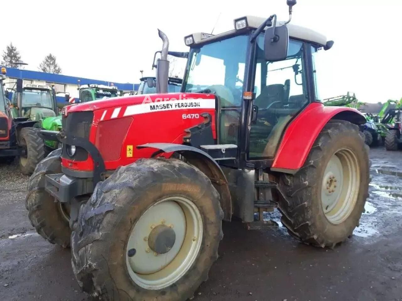 Massey Ferguson 6470 tiers 3 d 6 tractor de ruedas - Agroline