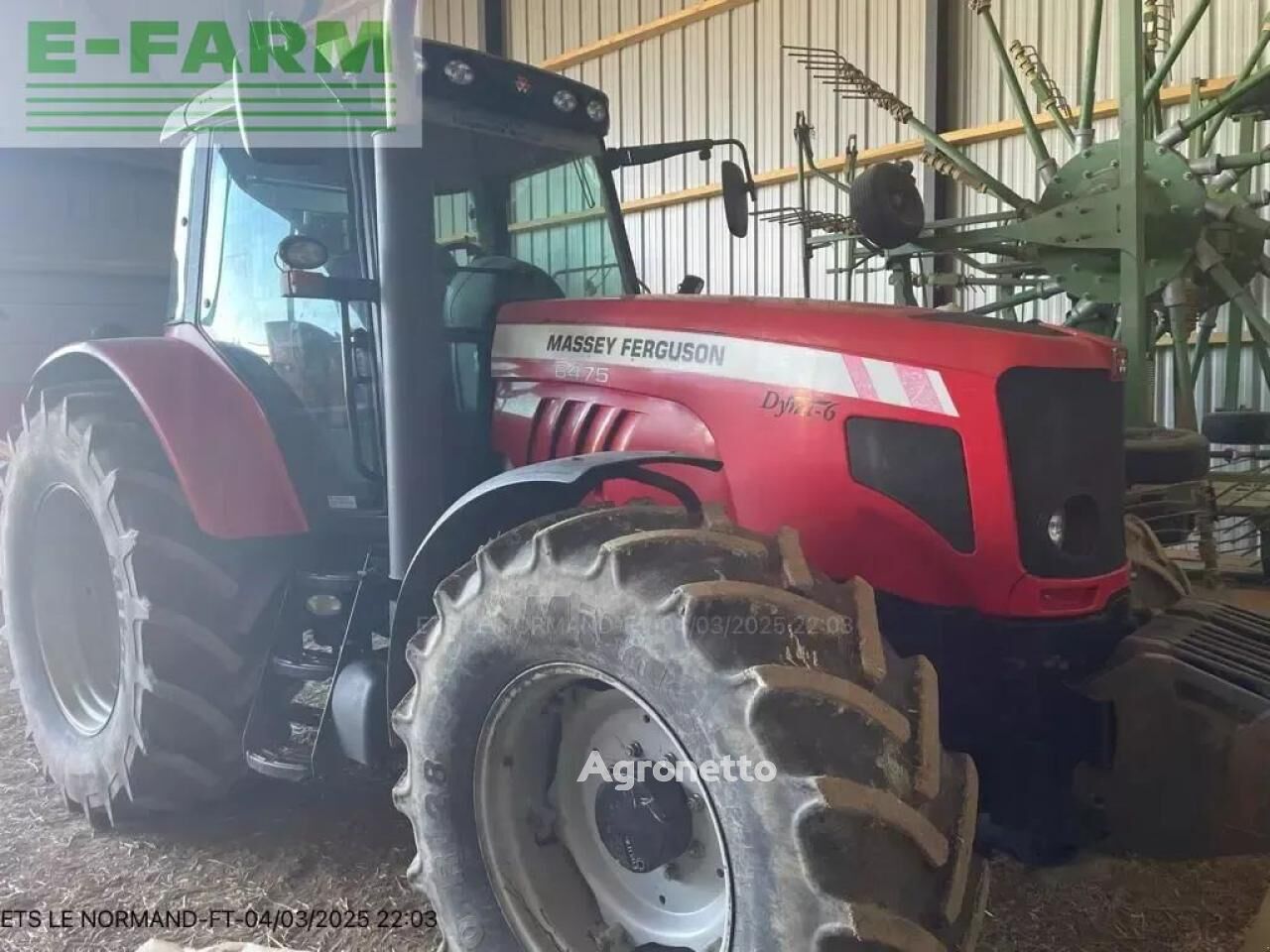 Massey Ferguson 6475 dyna 6 wheel tractor - Agronetto