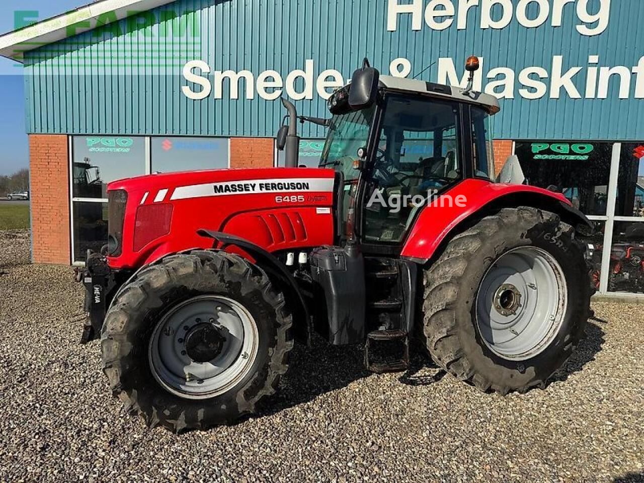 جرار بعجلات Massey Ferguson 6485 - Agroline